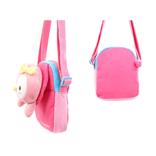 피키펭 크로스백 귀여운 핑크 펭귄 가방 숄더백