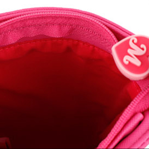 미미 프린세스 폰크로스백 핑크 공주 리본 가방