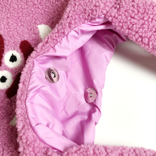 핑크 랏소 몽실몽실 손가방
