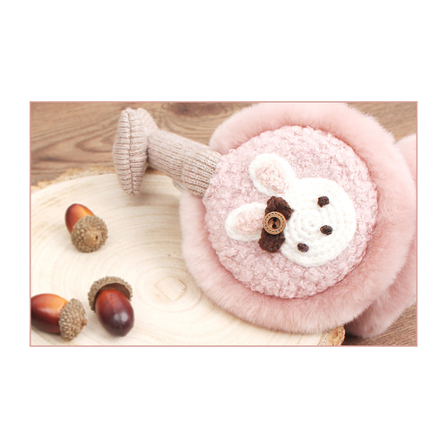 로라앨리 유아동 털귀마개 겨울 귀도리 방한귀마개