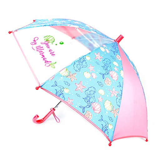 머메이드 컬러 매직 우산 47 파스텔 아동우산 WH0488