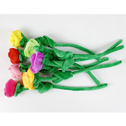 인싸 장미꽃 봉제 인형(7colors)