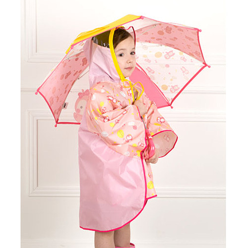 피키펭 풍선 어린이 우산 우의 레인코트 WT0234