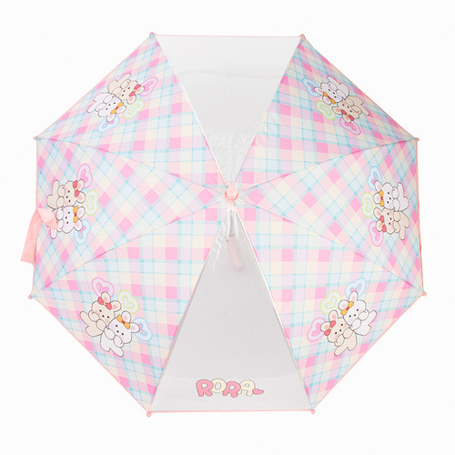 로라앨리 분실방지 체크 아동 우산 53cm MA1117