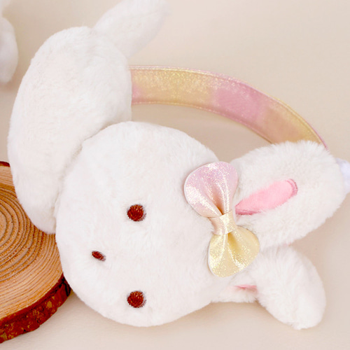 로라 블링 캐릭터 여아 토끼 방한 겨울 귀마개 MA1142